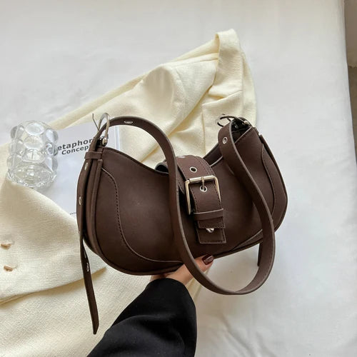 Winter Women Shoulder Crossbody Bag Vintage Matte Sac A Main Handbags