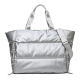 Winter Large Capacity Shoulder Bag Waterproof Nylon Bags Space Pad Cotton