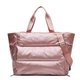 Winter Large Capacity Shoulder Bag Waterproof Nylon Bags Space Pad Cotton