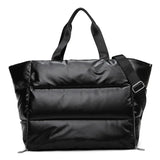 Winter Large Capacity Shoulder Bag Waterproof Nylon Bags Space Pad Cotton