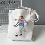 Heartstopper Book Tote Shopper Bag Canvas Large Shoulder Bag