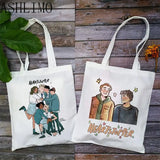 Heartstopper Book Tote Shopper Bag Canvas Large Shoulder Bag