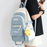 Waterproof College School Backpack for Teenage Travel