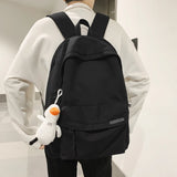 Waterproof Nylon Backpack for College Students, Large Capacity Laptop Bag