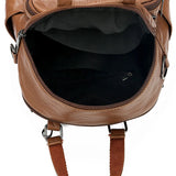 Women Backpack Pu Leather Daypack Backpacks Female Mochila