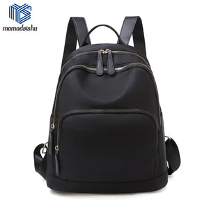 Women Backpack School Bags For Teenager Girls Nylon Bagpack Ladies Mochila