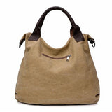 Women Casual Tote Handbag Female Shoulder Bag Canvas Crossbody Lady's Hand Bags