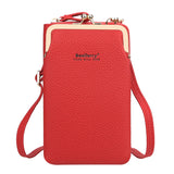 Women Cross Body Shoulder Bag Leather Phone Wallet Purse Small Handbag