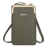 Women Cross Body Shoulder Bag Leather Phone Wallet Purse Small Handbag