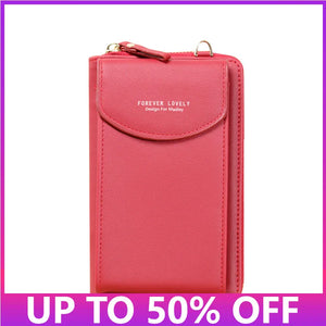 Women Crossbody Bags Large Capacity Zipper Messenger Handbag