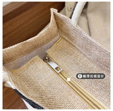 Embroidery Bear Handbag Soft Plush Tote Cloth Shopper Bags Eco Shoulder Bag