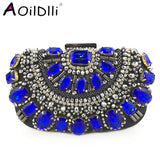 Women Diamond Evening Clutch Bags Bling Banquet Wallets