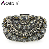 Women Diamond Evening Clutch Bags Bling Banquet Wallets