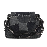 Mini Flap Stitching Handbag Chain Shoulder Bag