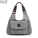 Canvas Women Shoulder Bags Ladies Casual Crossbody Purse