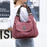 Canvas Women Shoulder Bags Ladies Casual Crossbody Purse