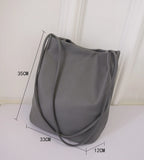 Women Handbags Big Bucket Leather Messenger Bag