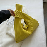 Striped Large Capacity Women's Tote Bag for Autumn Casual Shopping