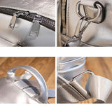 Women Leather Backpacks Shoulder Bags Designers Rivet Female Backpack