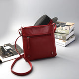 Women Bucket Leather Crossbody Bag Shoulder Satchel