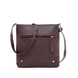 Women Bucket Leather Crossbody Bag Shoulder Satchel