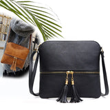 Women Shoulder Bag Crossbody Handbag Tassel Bolsa