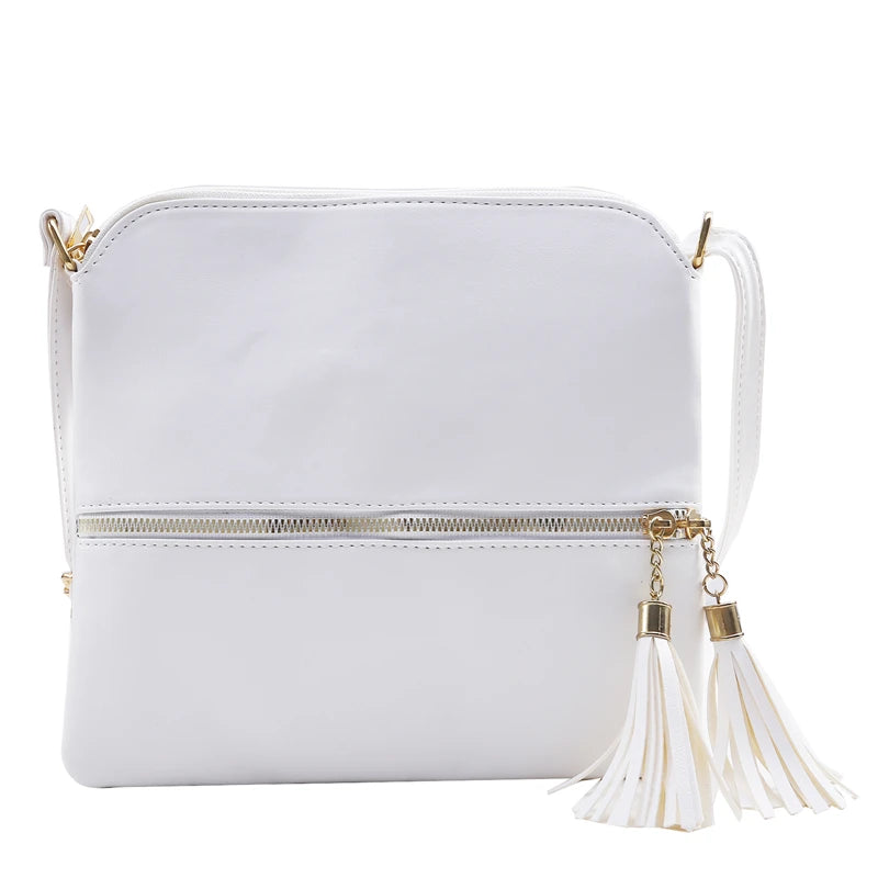 Women Shoulder Bag Crossbody Handbag Tassel Bolsa