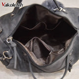 Pu Leather Women Messenger Bag Top-handle Crossbody Bag KL250