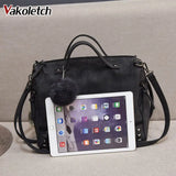 Pu Leather Women Messenger Bag Top-handle Crossbody Bag KL250