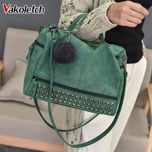 Pu Leather Women Messenger Bag Top-handle Crossbody Bag KL250