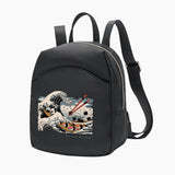 Wave Series Mini Backpack for Girls Crossbody Book Bag
