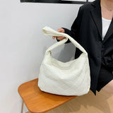Women Quilted Bag Handbag Purses Space Pad Cotton Crossbody Bag Female