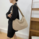Women Quilted Bag Handbag Purses Space Pad Cotton Crossbody Bag Female