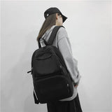 Women School Backpack Nylon Bagpack Female Anti Theft Rucksack