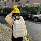 Women School Backpack Nylon Bagpack Female Anti Theft Rucksack