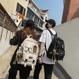 Nylon Anti Theft School Backpack Rucksack Travel Mochila