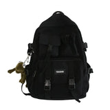 Nylon Anti Theft School Backpack Rucksack Travel Mochila