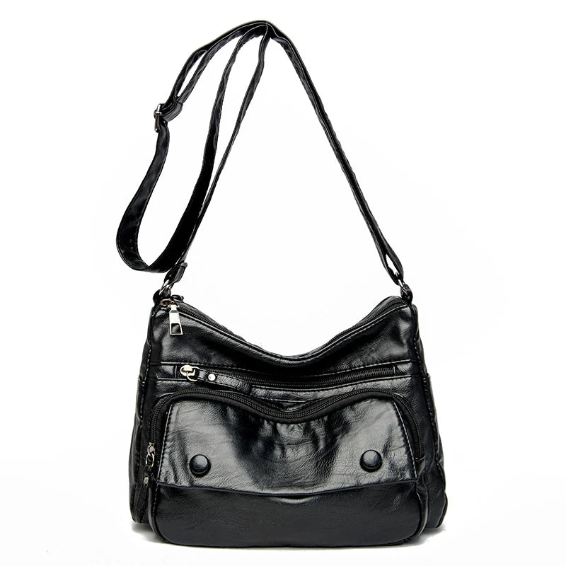Leather Shoulder Bag Women's Crossbody Handbag