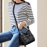 Leather Women Shoulder Bag Crossbody Handbag for Ladies