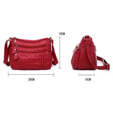 Leather Women Shoulder Bag Crossbody Handbag for Ladies