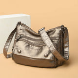 Leather Shoulder Bag Women's Crossbody Handbag