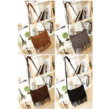 Women Shoulder Crossbody Bag Tassel for Phone Money Keys