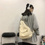 Canvas Shoulder Messenger Bag Crossbody Female Chest Bag