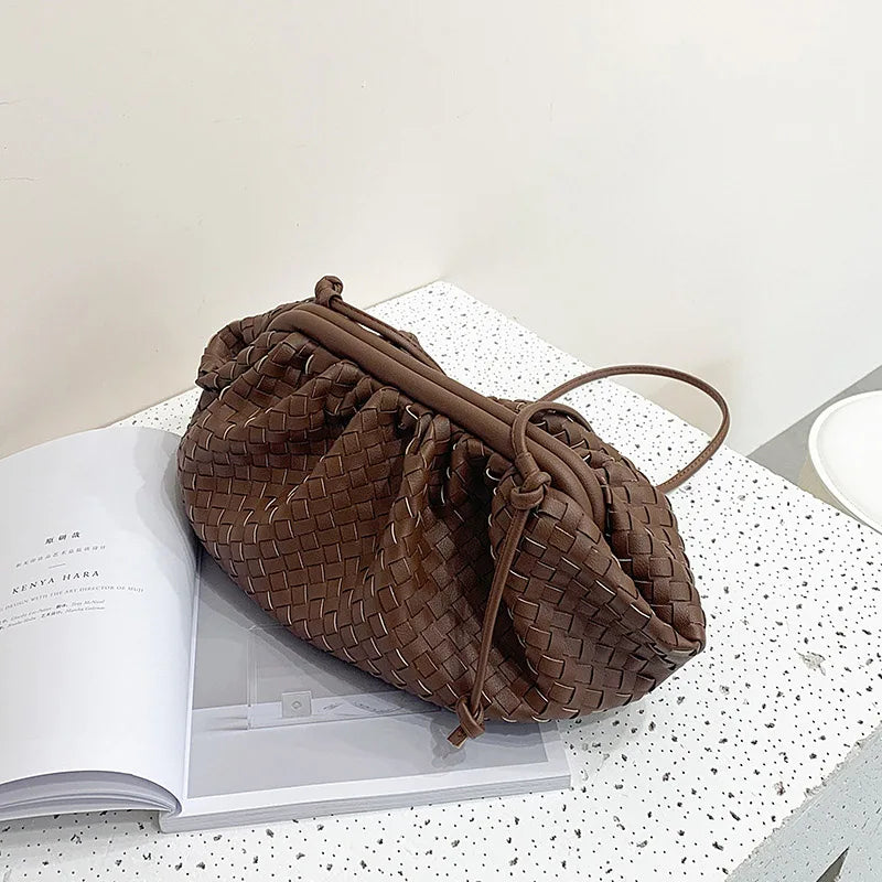 Retro Cloud Female Crossbody Shoulder Bag Dumplings Handbag