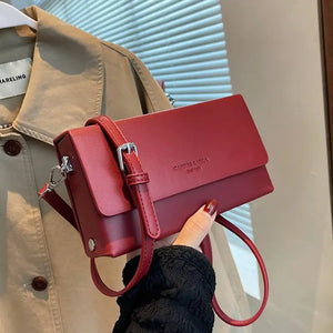 Women Small Square Bag High Female Handbag Shoulder Bag Crossbody Bag