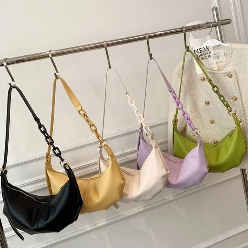 Vintage Crossbody Bags Soft Leather Shoulder Bags