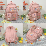 Women Travel Backpack Multi-Pocket College Waterproof School Bags