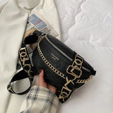 Women Waist Bag Chest Bag Travel Phone Bags Crossbody Bags Chain Shoulder Purses