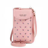 Women Wallet Small Shoulder Bag Multi-Function Letter Phone Money Wallets