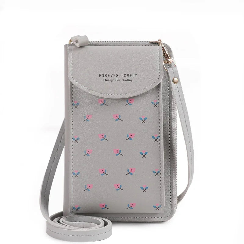 Women Wallet Small Shoulder Bag Multi-Function Letter Phone Money Wallets